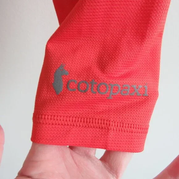 COTOPAXI Wazimu Leggings Tights in Gray Orange Outdoor Gorpcore Sport - Size S - Picture 5 of 14